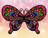 Disegno Farfalla bella pitturato su yulia6
