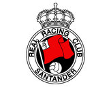 Disegno Stemma del Real Racing Club de Santander pitturato su jjuurrii
