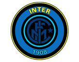 Disegno Stemma del FC Internazionale Milano pitturato su STAN