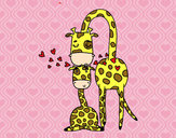 Mamma giraffa