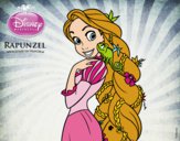 Rapunzel - Rapunzel e Pascal