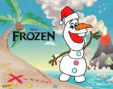 Frozen Olaf in Natale