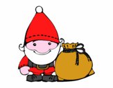Babbo Natale con il suo sacco