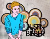 Disegno Justin Bieber pitturato su alessia07