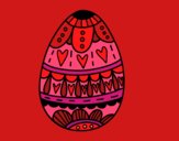  Uovo di Pasqua con il cuore