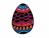 Uovo di Pascua in stile giapponese