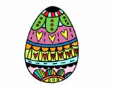  Uovo di Pasqua con il cuore