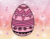 Uovo di Pasqua decorazione