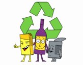  Contenitori per il riciclaggio