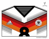 Maglia dei mondiali di calcio 2014 della Germania