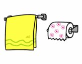  Asciugamano e carta igienica