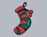 Una calza di Natale