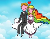 Sposi in una nuvola