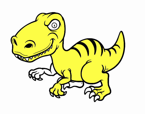 Dinosauro velociraptor