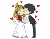 Matrimonio del principe e la principessa