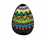 Il uovo di Pasqua decorato