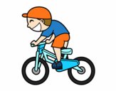 Bambino ciclista