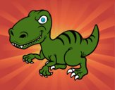 Dinosauro velociraptor