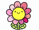 Un fiore sorridente