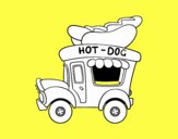 Food truck di hot dog
