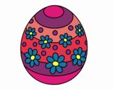 Uovo di Pasqua di primavera