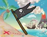 Una bandiera pirata