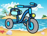 Un triciclo per bambini