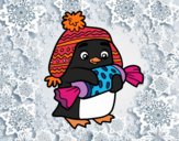 Pinguino con caramello