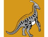 Parasaurolophus a strisce 