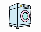 Una lavatrice