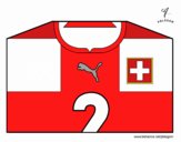 Maglia dei mondiali di calcio 2014 del Svizzera