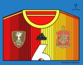 Maglia dei mondiali di calcio 2014 della Spagna