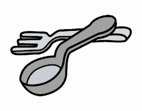 Cucchiaio e forchetta