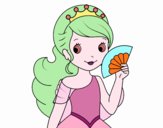 Principessa e ventaglio