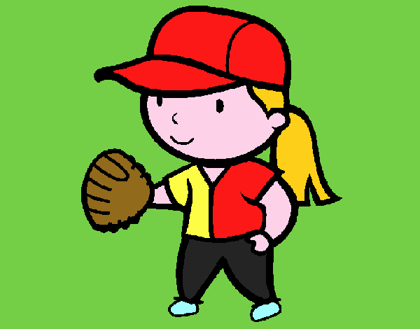 Giocatrice di baseball 