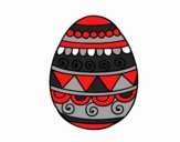Uovo di Pasqua decorato