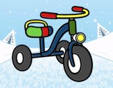 Un triciclo per bambini